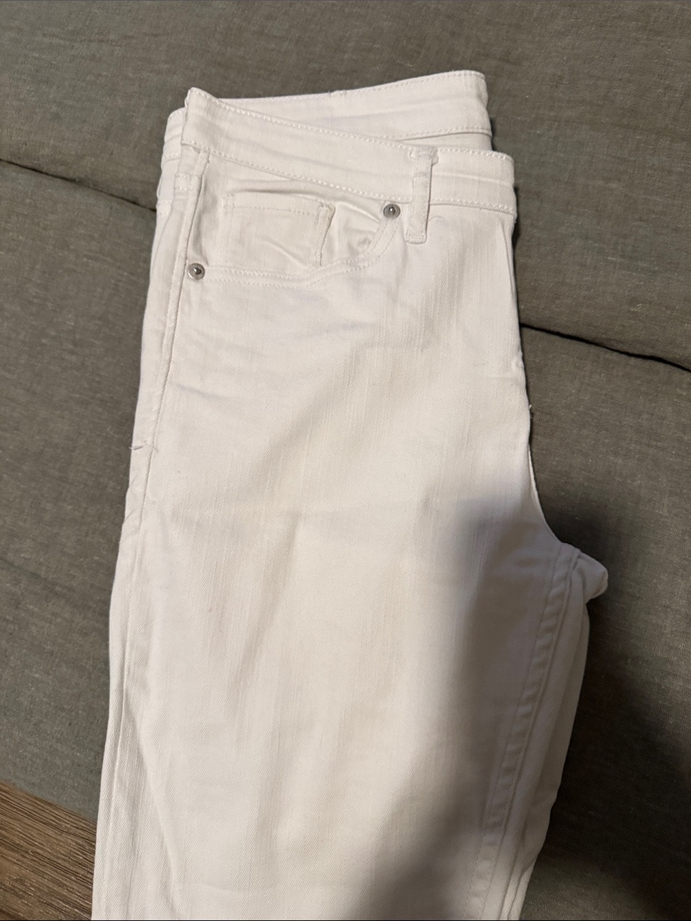 Dear John White Gisele High Rise Skinny Jeans sz 28 great condition